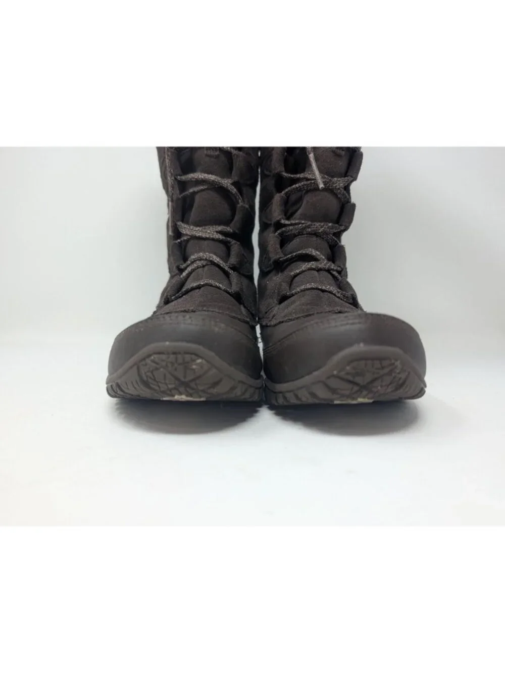 The North Face Boots 8 Brown Nuptse Purna Faux Fur